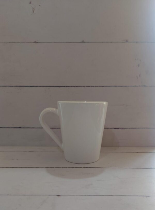 Taza Cónica Blanca Premium