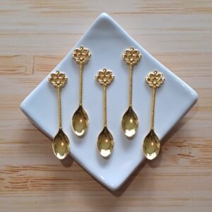 Cuchara Reina Dorada Corta