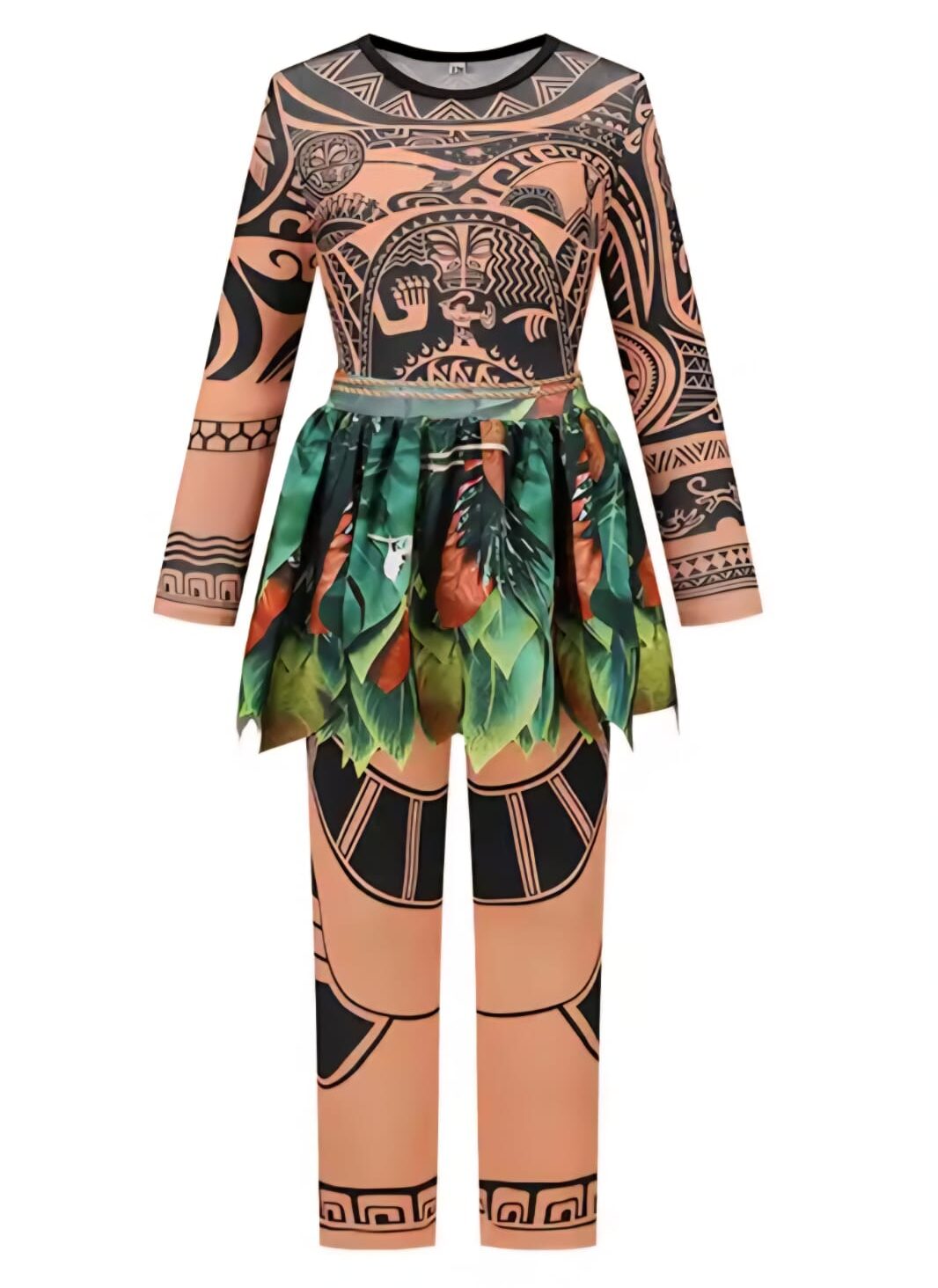 Disfraz Importado de Maui – Inspirado en Moana (2 Piezas)