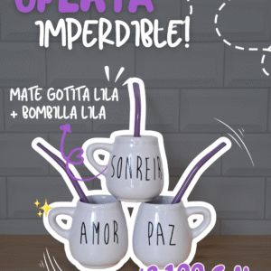 Oferta Imperdible: gotita lila