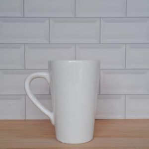 Taza Chocolatera blanca
