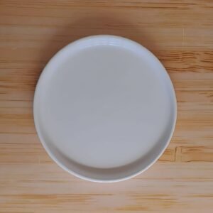 Plato mediano con borde