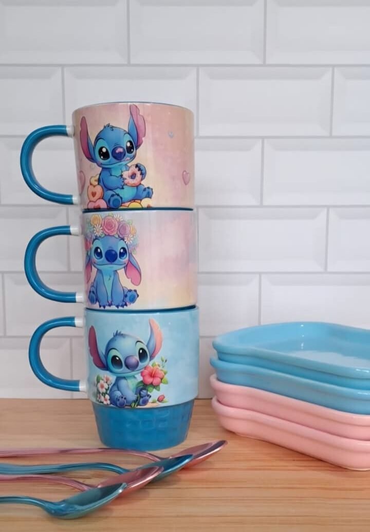 Taza apilable